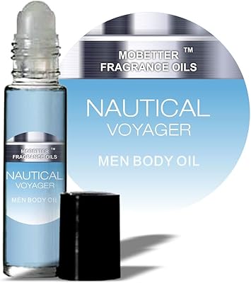 Nautical Voyager Men Cologne Body Oil 1/3 oz roll on by MoBetter Fragrance Oils