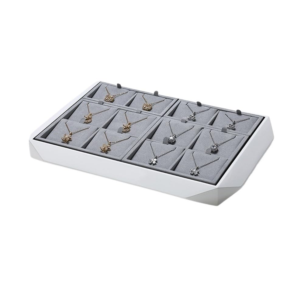 FAJNUZI2024 Jewellery Display Stand Jewelry Display Accessories Baking Paint Tray Pendant Necklace Storage