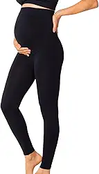 Calça Legging Gestante Trifil Sem Costura Cintura Alta Conforto Maternidade