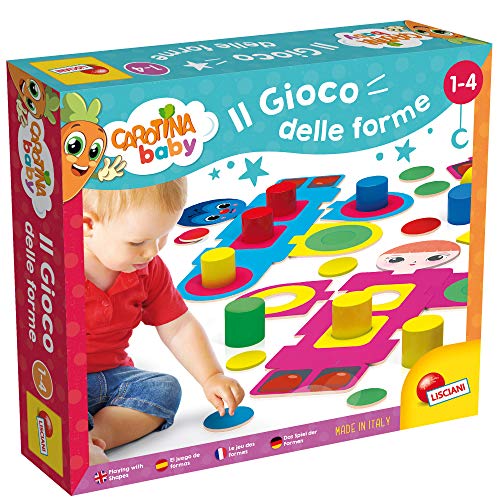 Liscianigiochi Gioco Carotina Baby Crea, Forme Geometriche, 58525 Liscianigiochi Gioco Carotina Baby Crea, Forme Geometriche, 58525