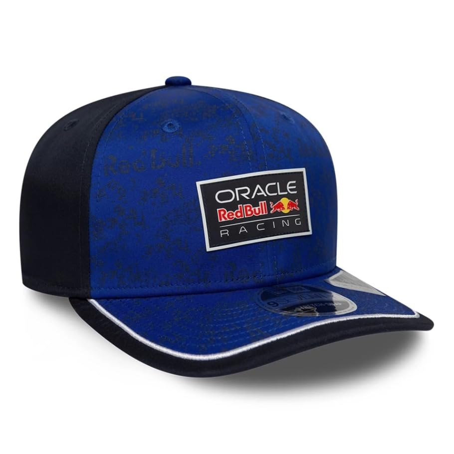 Red Bull Racing F1 Team Offizielle Kollektion 2026 Team Kinder Jugend Baseball Cap Mütze Stretch Snap Verstellbar Blau