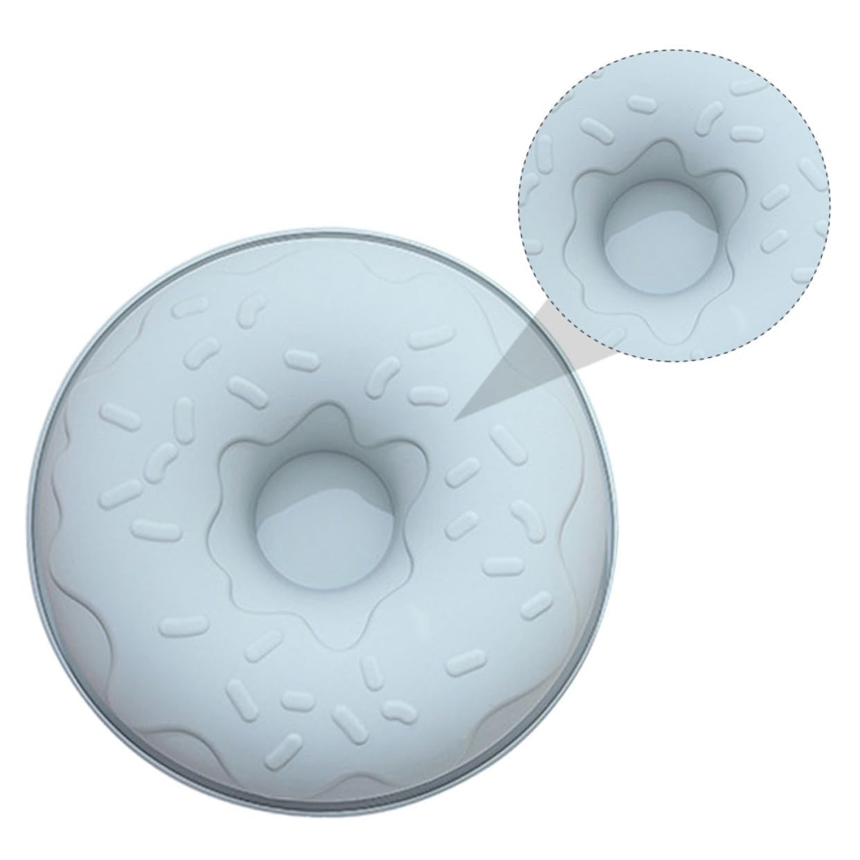 Abaodam 3stücke Silikon Donut Mold Für Backen Wiederverwendbare Backform Donuts Und Kuchen Lebensmittelechtes Material Für Feiern Snacks