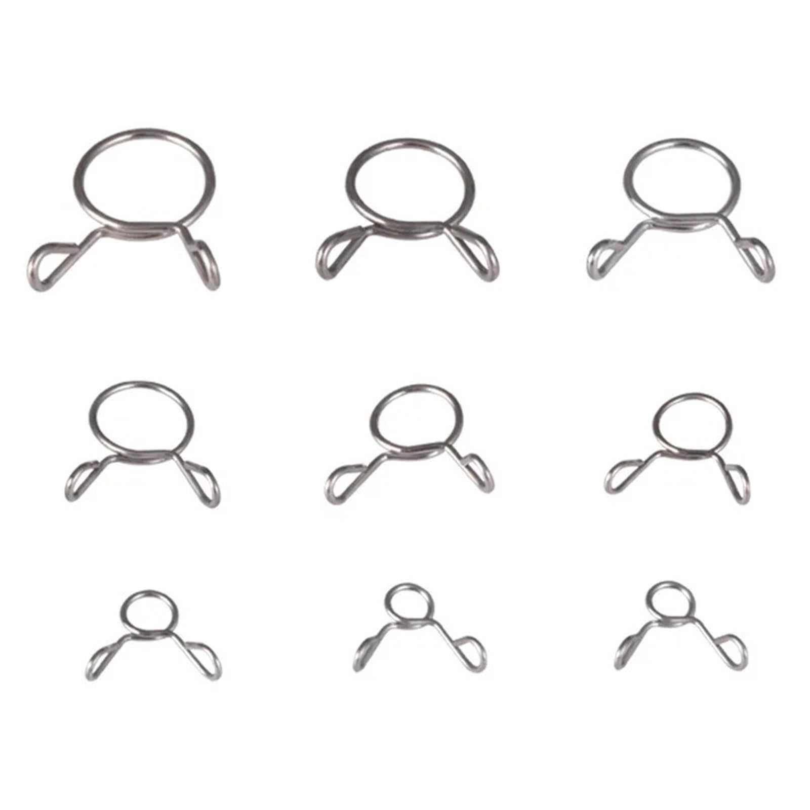 Spring Hose Clips Clamps Ring Fuel Line Clamp(100pcs 13mm)