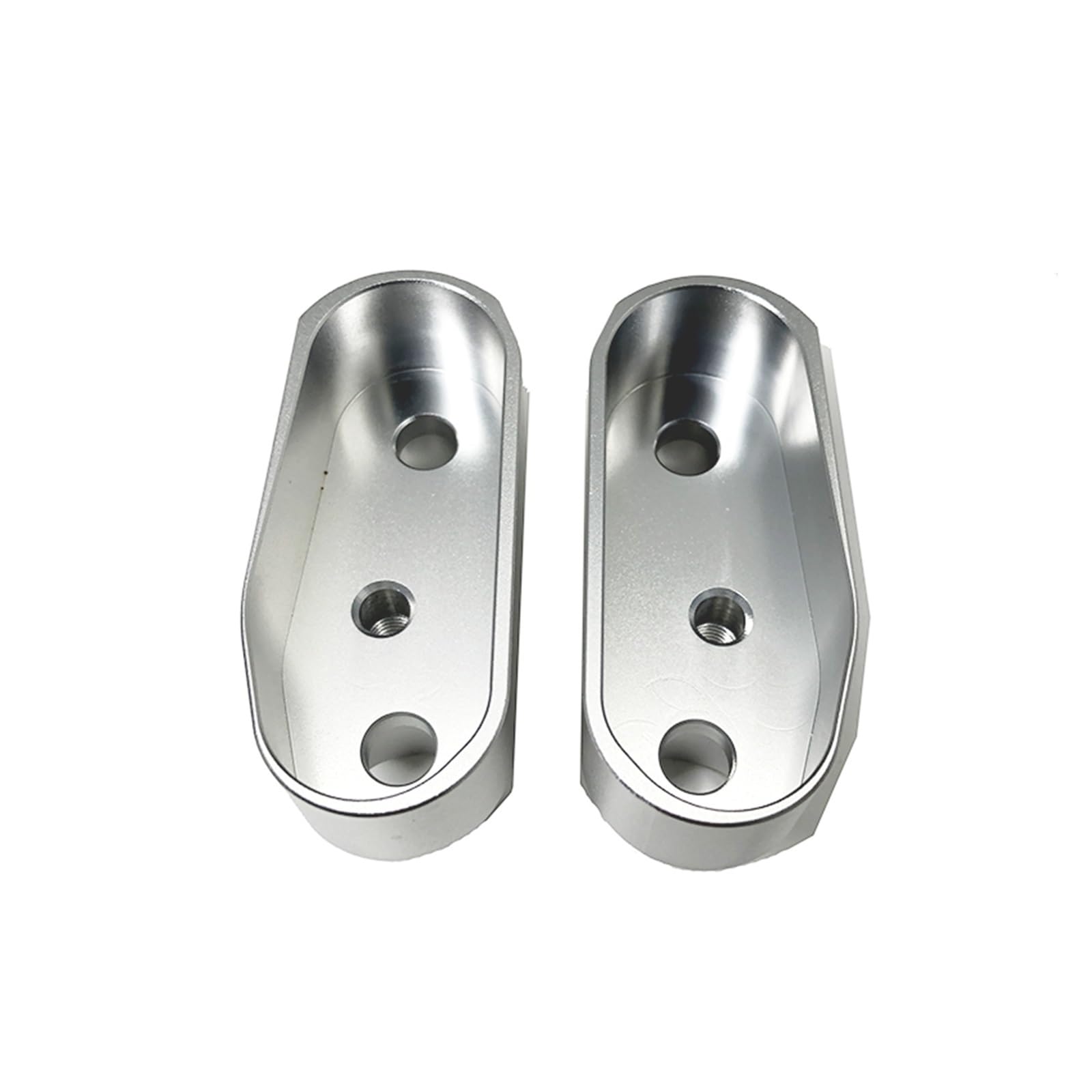 Pasuje Do Zestawu Wsporników Podwyższających Kierownicę Motocykla Pasuje do BMW R1200RS R1250RS Zacisk Wspornika Kierownicy Riser zacisk Adapter(Silver)