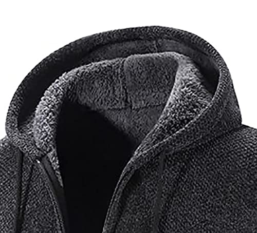 SKYWPOJU Hooded winterjas jas mannen lange slim fit mannen jas winter premium zakelijke jas mannen wol wollen jas mannen lange trenchcoat jas windjack - Image 6