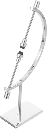 Soportes de exhibición de cristal, soportes de calibrador, soporte de exhibición de bolas de cristal, caballetes de globo de vidrio para ornamento