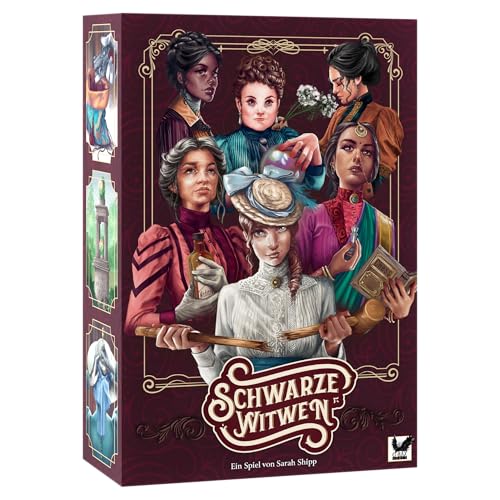 CORAX GAMES | Schwarze Witwen | EIN makaberes Kartenspiel im viktorianischen England | Deutsch