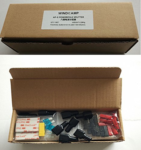Windcamp Ap-8 8 Port 40A Connector Power Splitter Distributor Source Strip 8 Output. #TOP6