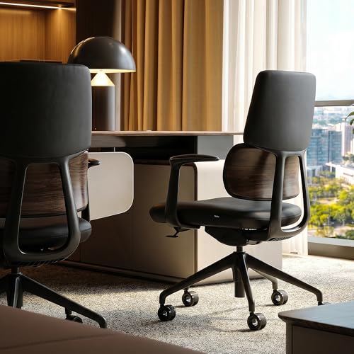 Luxury executive leather office chair