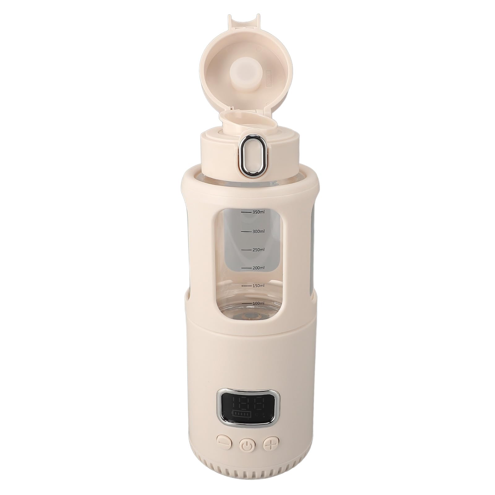 Przenośny Podgrzewacz do Butelek, od 37 ℃ do 55 ℃ Pojemność 350 Ml USB Przenośny Podgrzewacz do Mleka w Formie Podróżnej lub Podgrzewacz Wody do Podróży, Podgrzewacz do Mleka