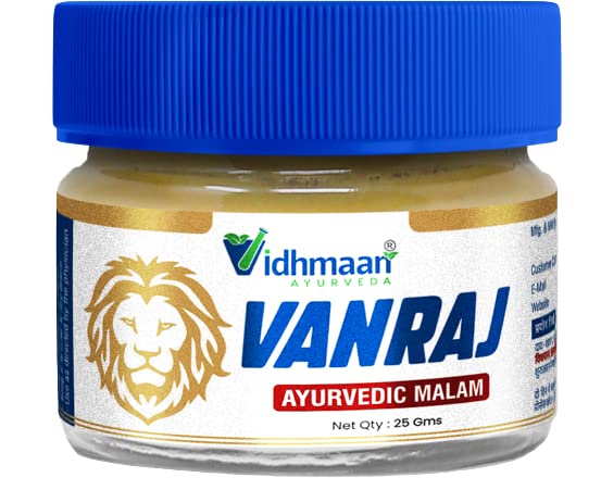 Kf Krishnam Vidhmaan Ayurveda Vanraj Anti fungal Malam = for Ringworm, itching, Eczema & Fungal Infection. (Pack Of 3)