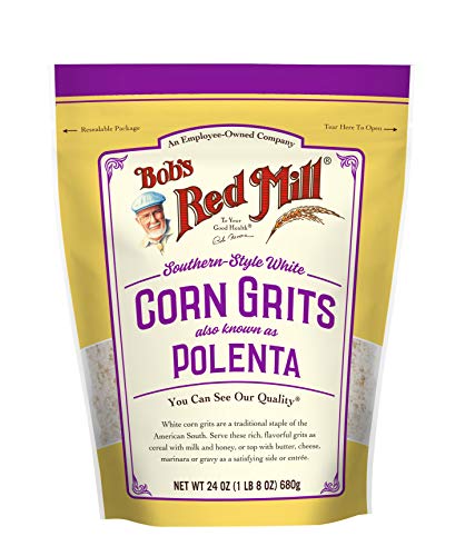 Image of Bob's Red Mill White Corn Grits, 24oz (Pack of 4) - Vegan, Kosher
