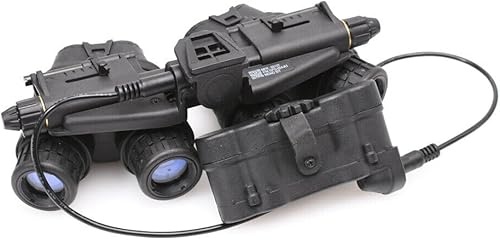 Miniatura 4 de FMA Airsoft - Gafas tácticas de caza sin función GPNVG 18 de visión nocturna, binoculares simulados, modelo NVG con montaje de casco de plástico