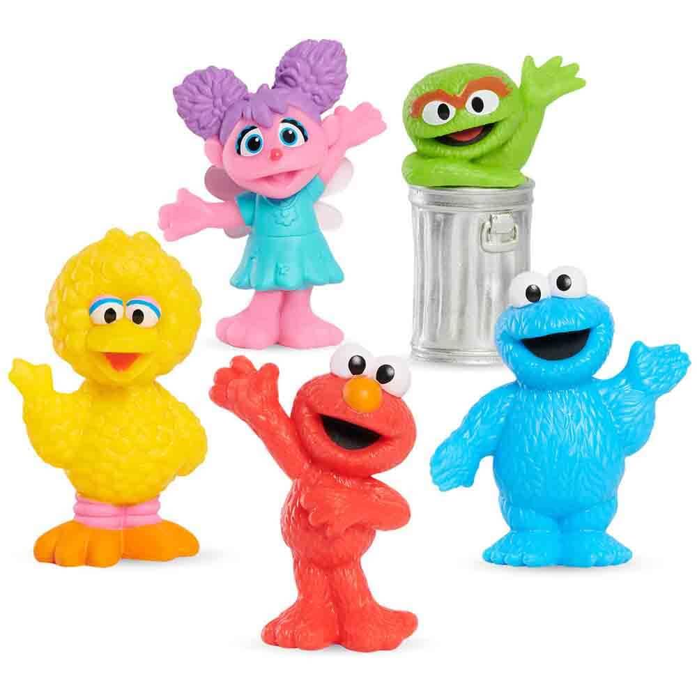 Sesame Street Set mit 5 Minifiguren