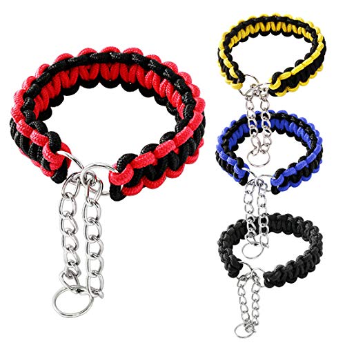 Laiken Adjustable Durable Dog Collars Braided Rope Pet Collars For Cats, Small Medium And Large Dogs #TOP25