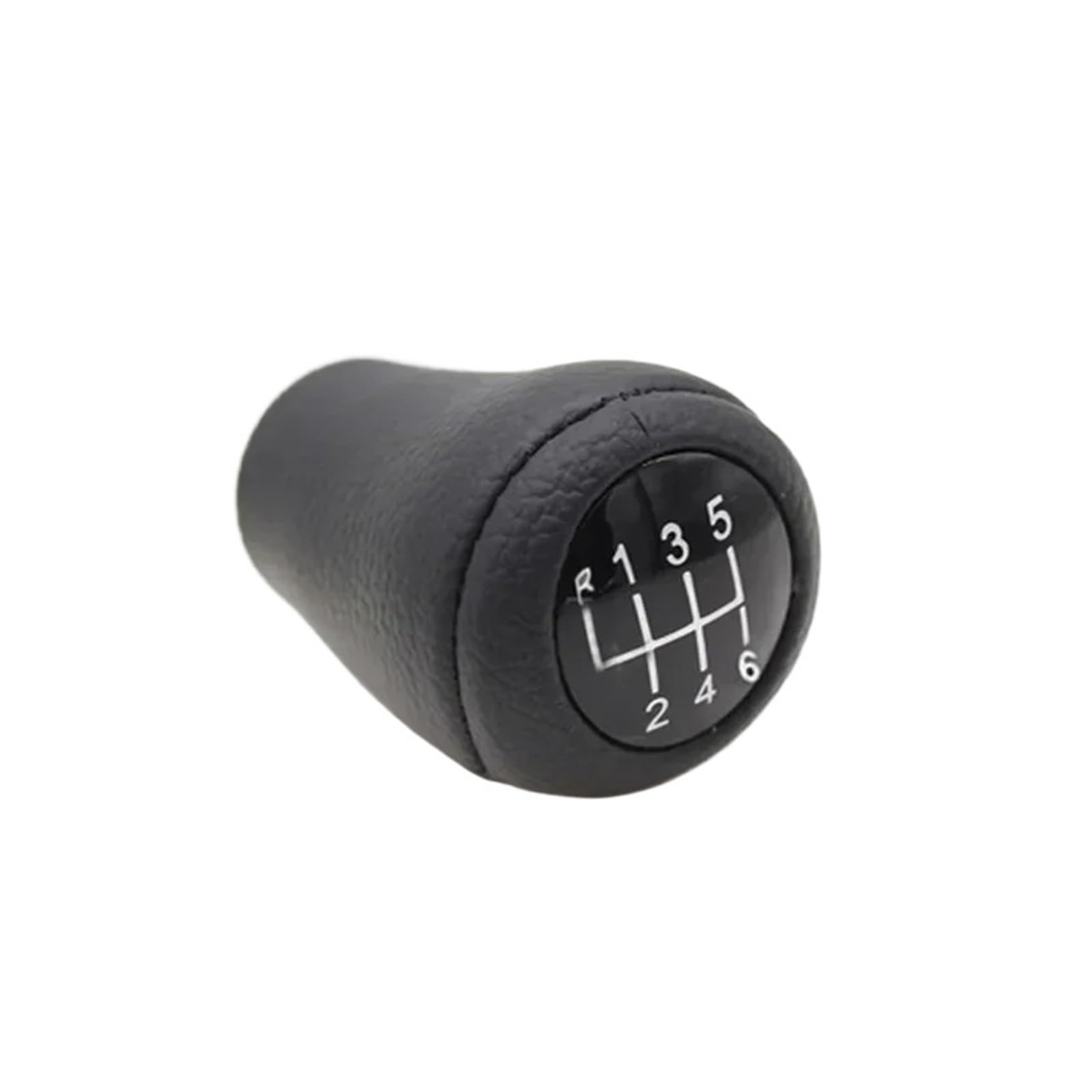 Jxewmtmc 6 Speed A For Mazda 3 5 6 Cx-7 Mx-5 5/6-Speed Gear Shift Knob Leather Shifter Lever Arm Headball Gear Stick Shift Cover(6 Speed A)