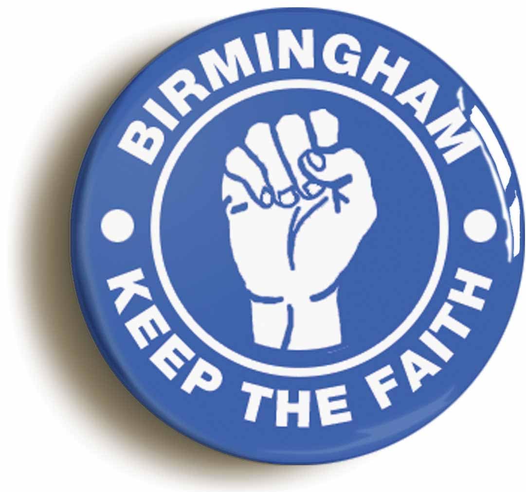Birmingham Keep The Faith Northern Soul Fridge Magnet (Circular 2inch / 50mm Diameter)