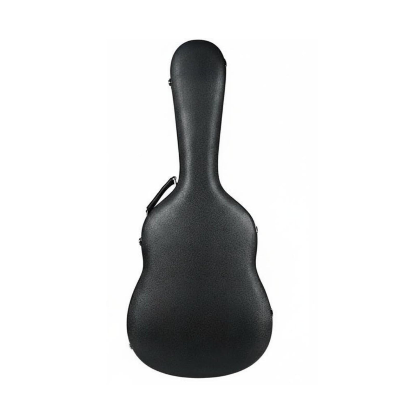 Estuche para Guitarra Acústica Funda Rígida Caja Protectora Maletín Portátil Construcción Rígida con Espuma Amortiguadora Soporta Presión de 80 Kg, 99 Cm
