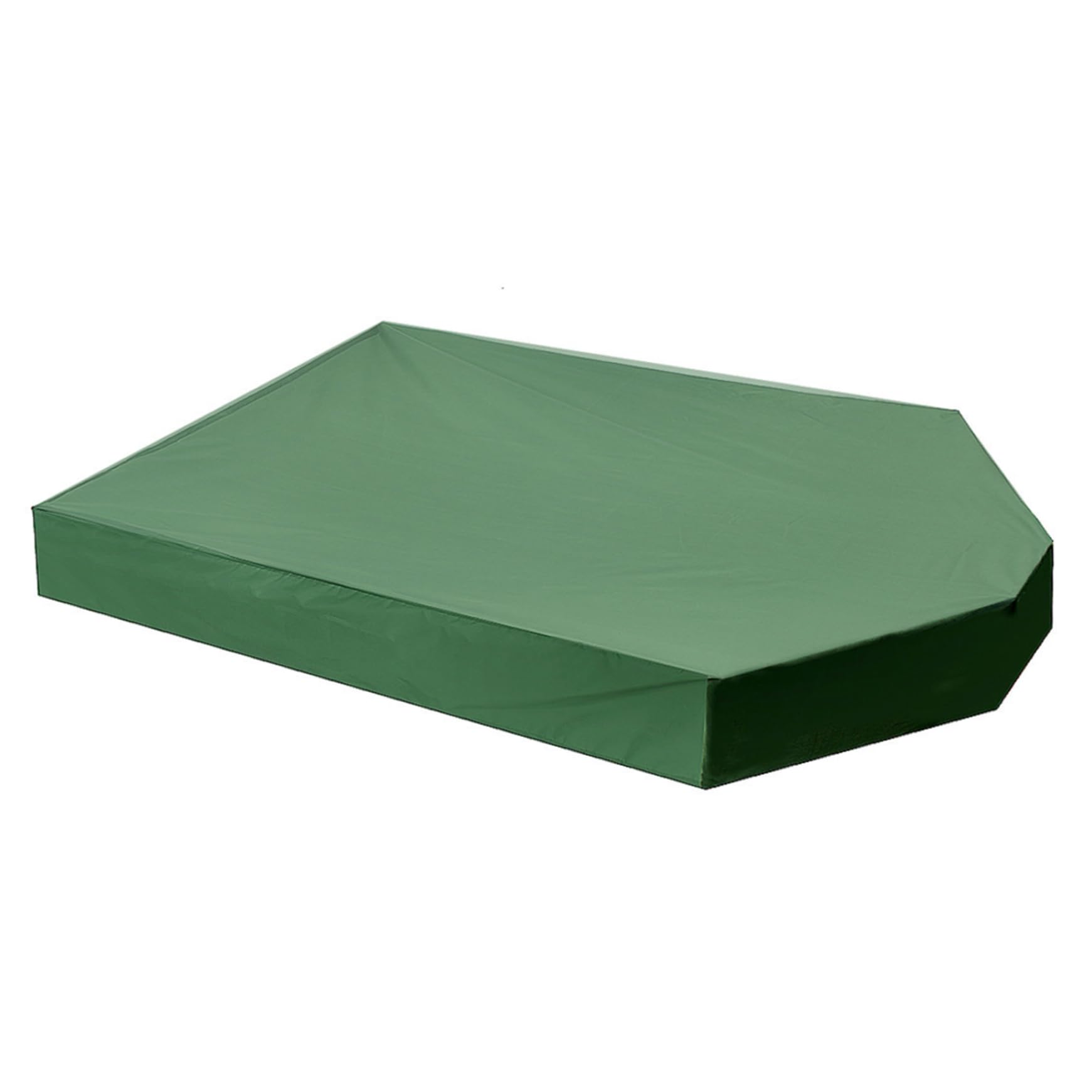 Tsawntd Sandbox Cover Waterproof Oxford Cloth Sandpit Cover Anti-UV Dustproof Sandbox, 63x44.5x8.7 Boat Shape Sand Box with Drawstring for Outdoor, summer