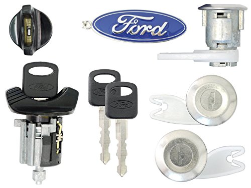 Ford 1992-95 F150, F250 Pick Up Ignition and 2 Door Locks with 2