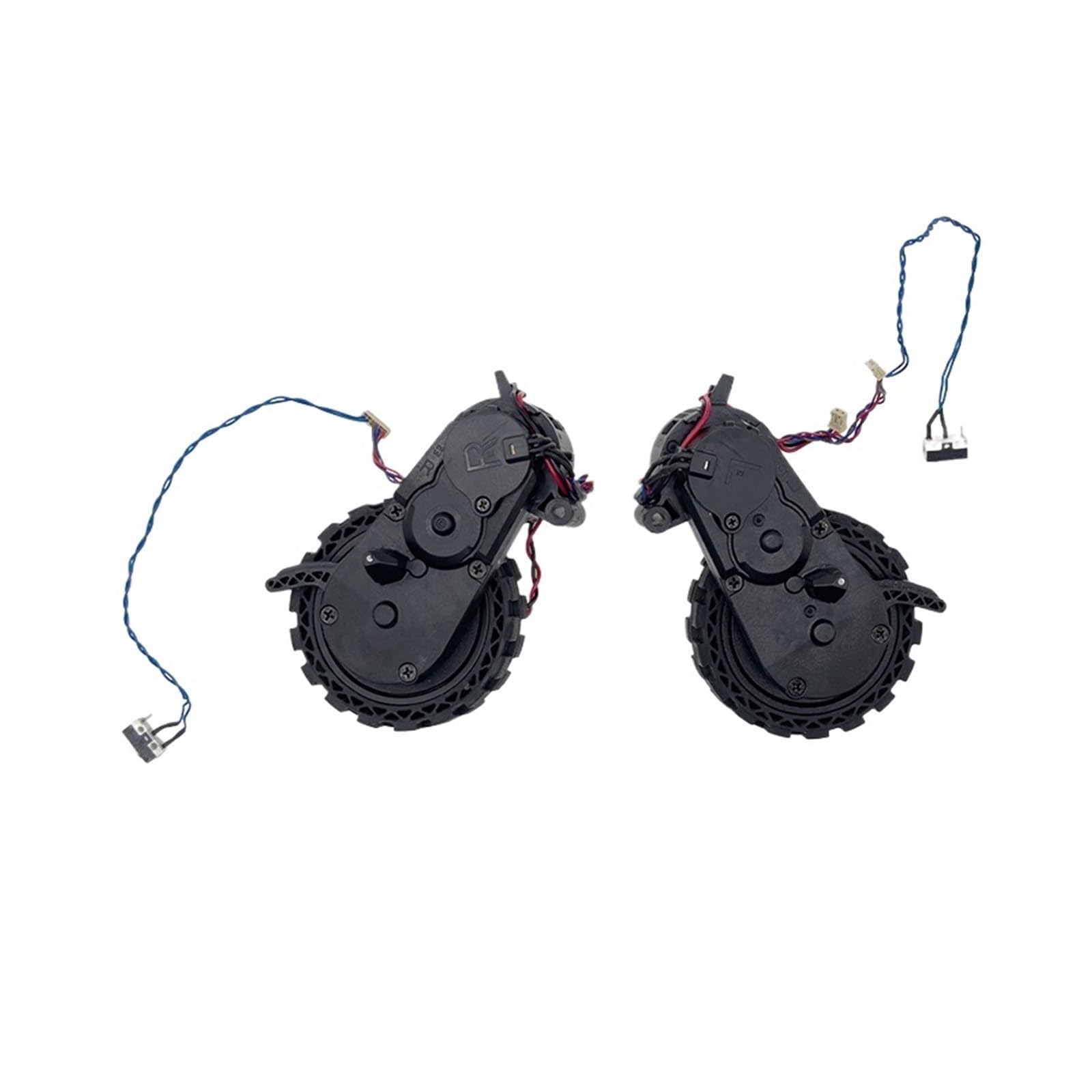 NUCBCULWP Robot Vacuum Cleaner Wheel Parts With Motor,Compatible For Ecovacs， Compatible For Deebot ，Compatible For OZMO， 950 920 920 T5 T8 T9 N8(2pcs R+L)