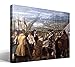 Cuadro Canvas Las lanzas o La rendición de Breda de Diego Rodríguez de Silva y Velázquez