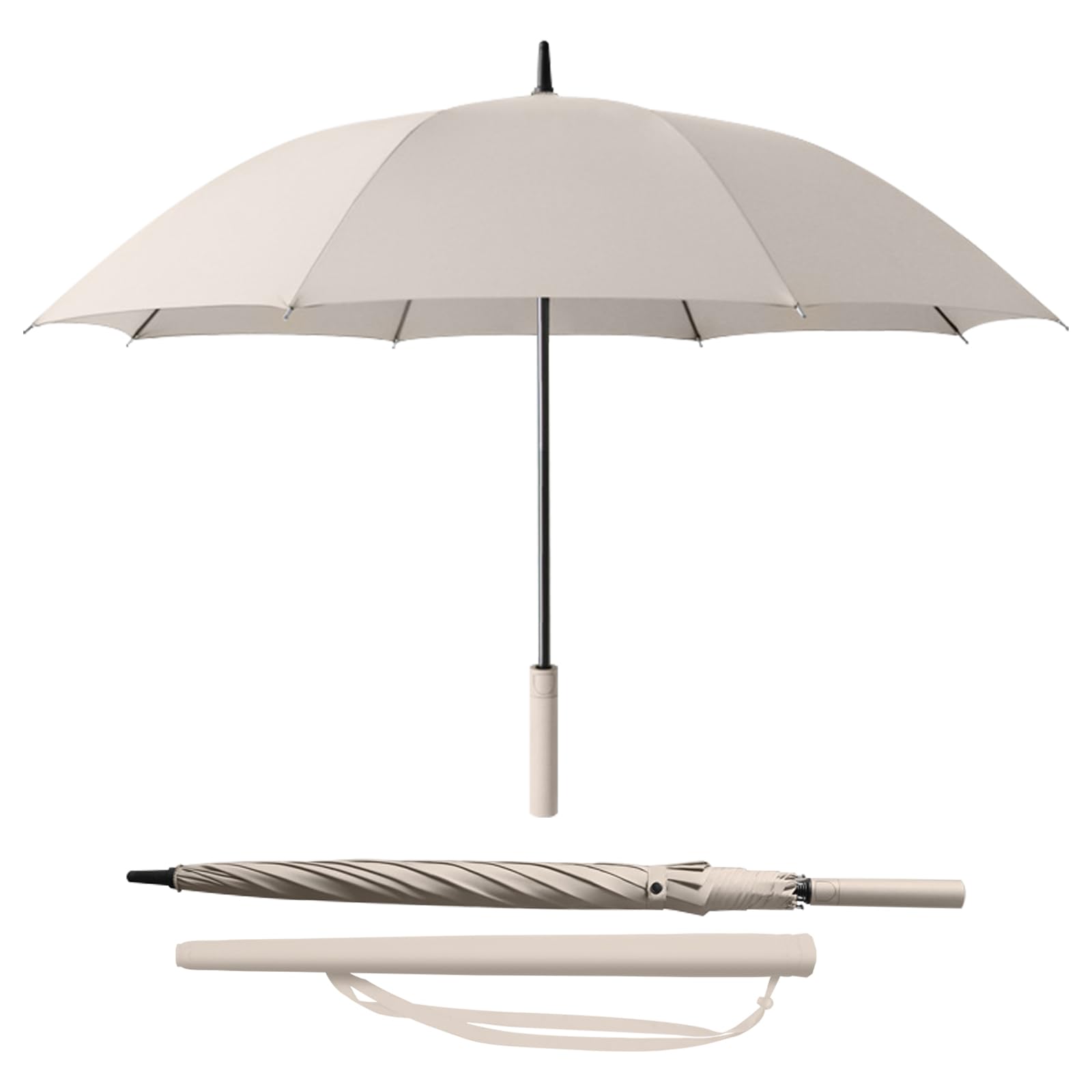 Heavy Duty Large Golf Umbrella for Rain, Big Automatic Golf Umbrellas Windproof, 57 Inch Extra Large Oversized Umbrella for Rain Sun for Men Women