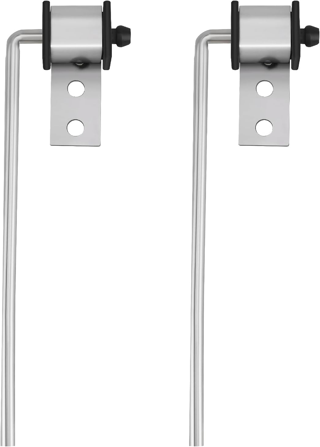 Universal Exhaust Hanger Rod Heavy-duty Stainless Steel Exhuast Pipe Hanger Rod Weld On Exhaust System- 3/8" Rod 10" Long(2 PCS)