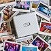 INSTAX WIDE film format LINK photo printer, Bluetooth connection, photo editing App with 30+ templates, suitable for iOS/Android smartphones, Ash White