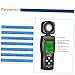 Tomvorks Mini Meter, Digital Light Meter with Wide Range 0-200,000, / MIN/Data Hold, Backlight LCD Display, Energy Saving, for Lamps, Husbandry, Industrial, Office (Black2)