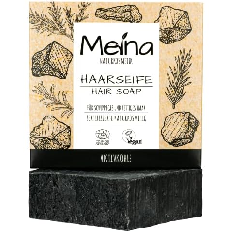 Meina Hair soap with activated carbon Cover