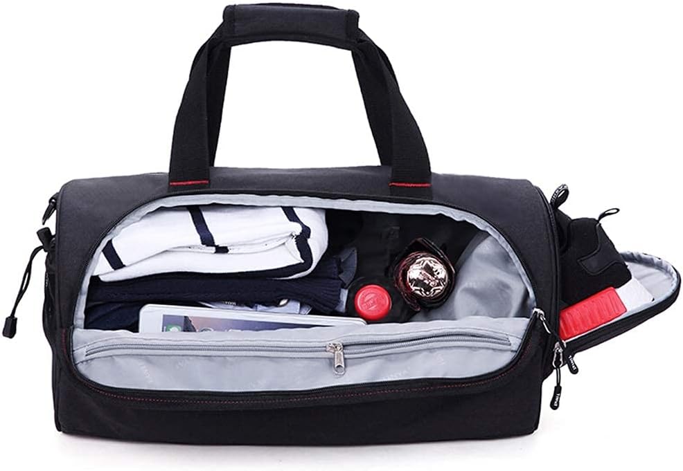 Fitness Bag Men's Training Sports Shoulder Bag Luage Football Short-Distance Cylinder Travel Handbag