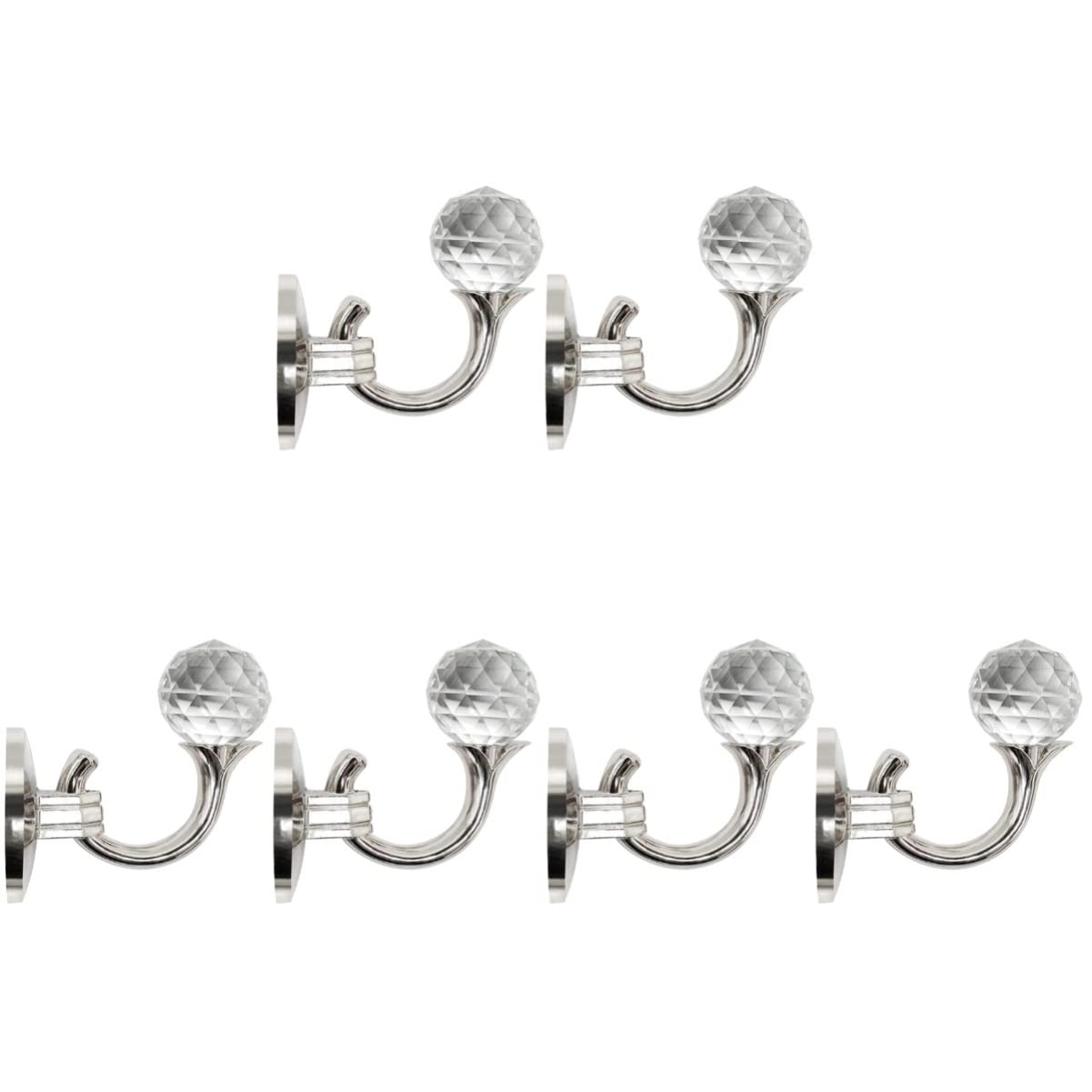 DECHOUS 3sets per Tende e Acrilico Accessori per Tende Resistente Decorazioni Domestiche