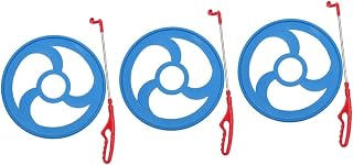 TOYANDONA 3 Conjuntos De Aros Fora Brinquedos Criança Brinquedos Chinês Tradicional Anel De Ferro De Rolamento De Aço Inoxidável Ao Ar Livre Presentes Estudantes Anel De Rolamento Anel De