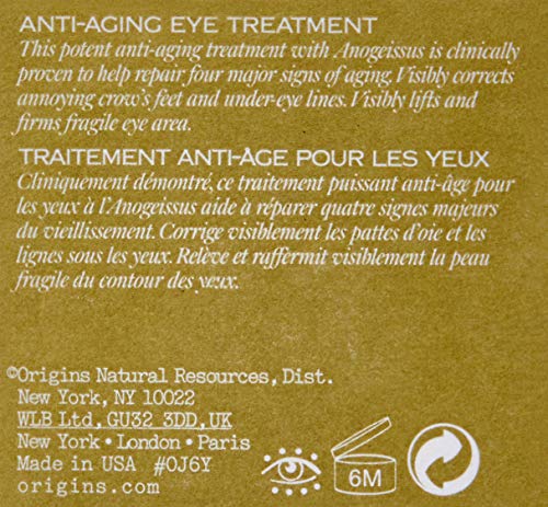 Origins Plantscription Anti-Aging Eye Cream, 0.5 Fl Oz #TOP2