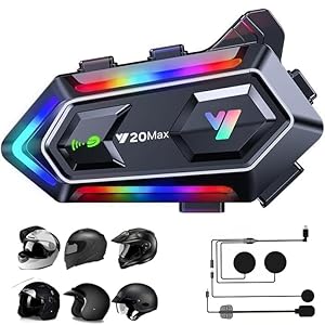 Joyhias J003 Motorradhelm Bluetooth Kopfhörer