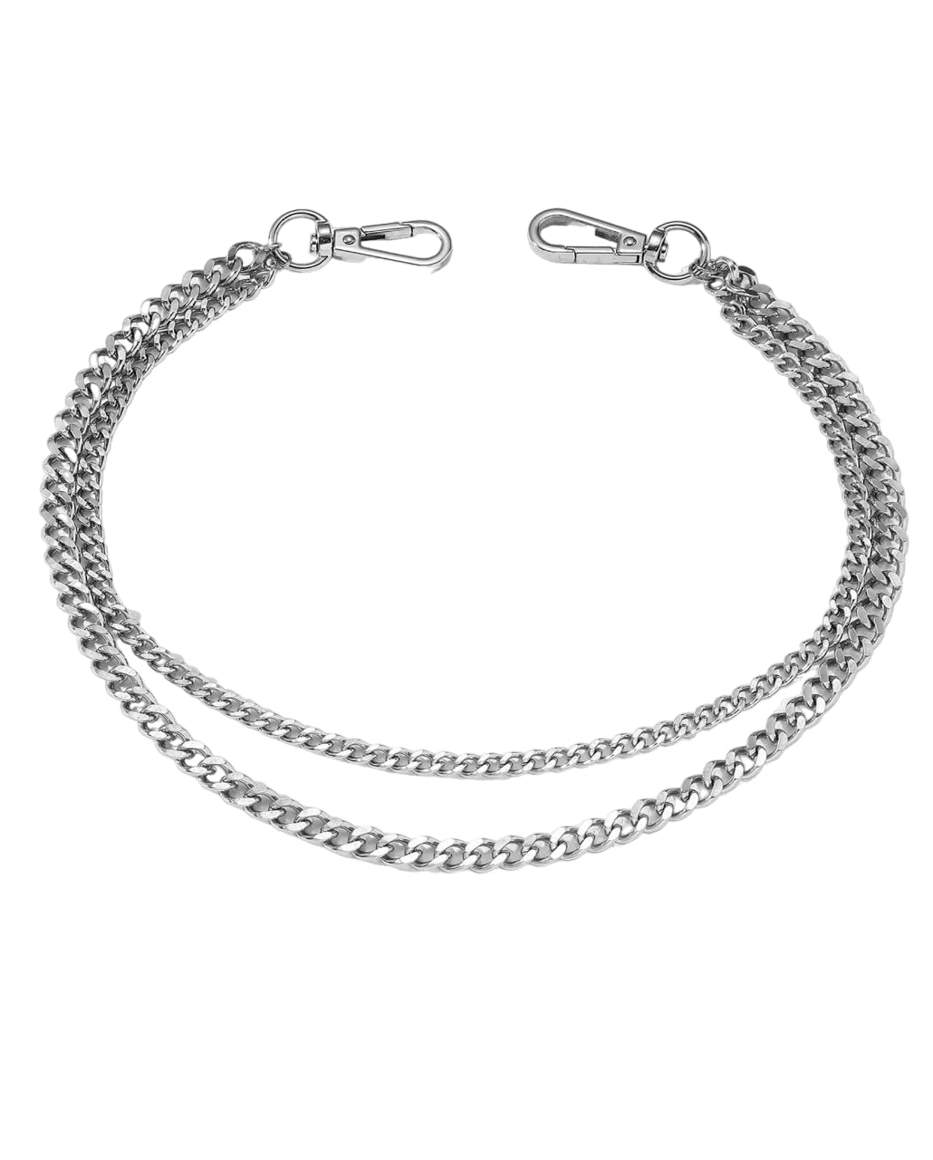Its 4 You® Gothik Punk Pant Chain, Hip Hop Pocket Jean Chain, Two Layer Waist Jewellery | Stainless Steel Silver | Jean Ac... - Review, Price and Buying Guide