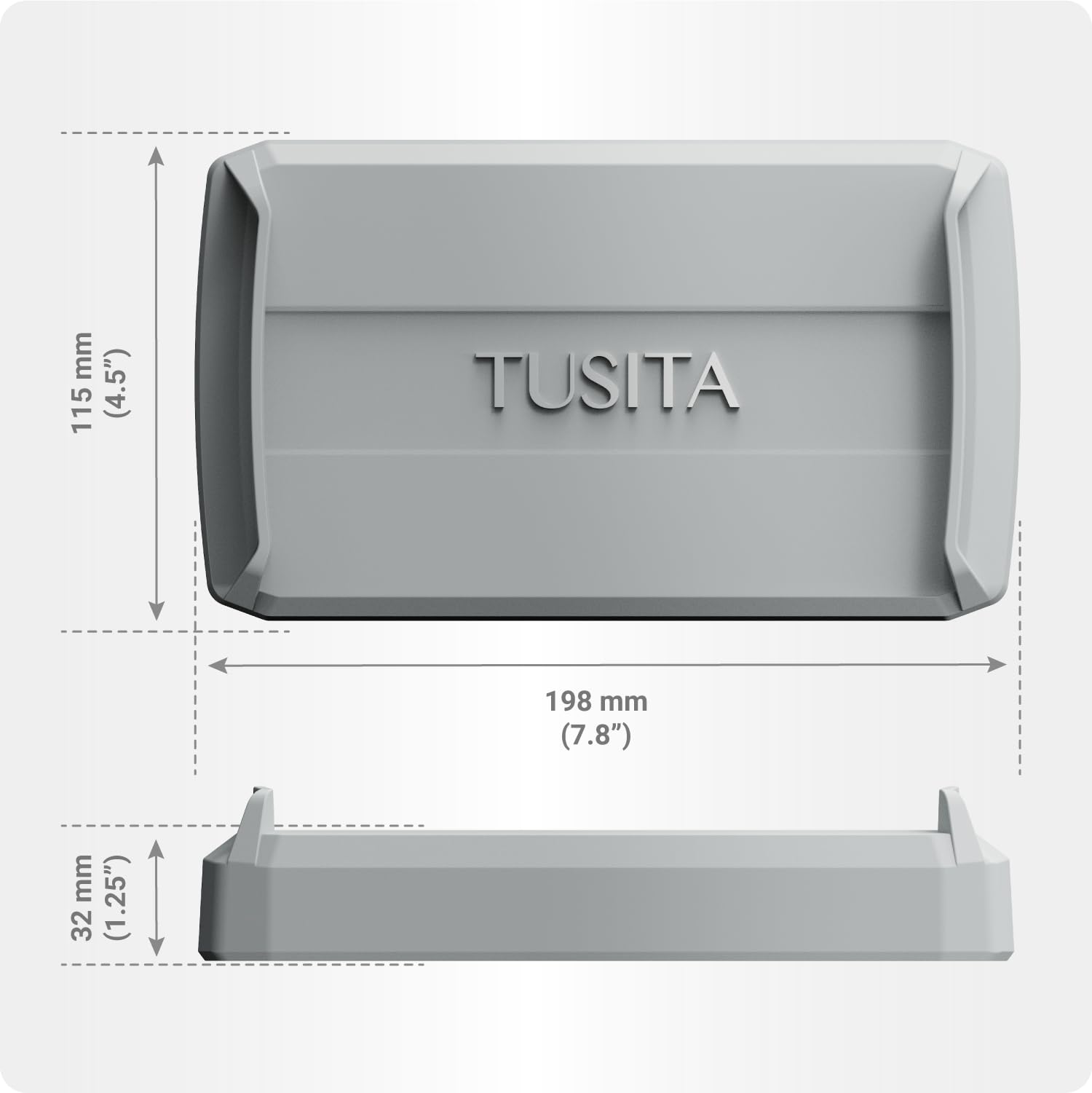 TUSITA Coque en caoutchouc compatible avec Humminbird Helix 5 Series