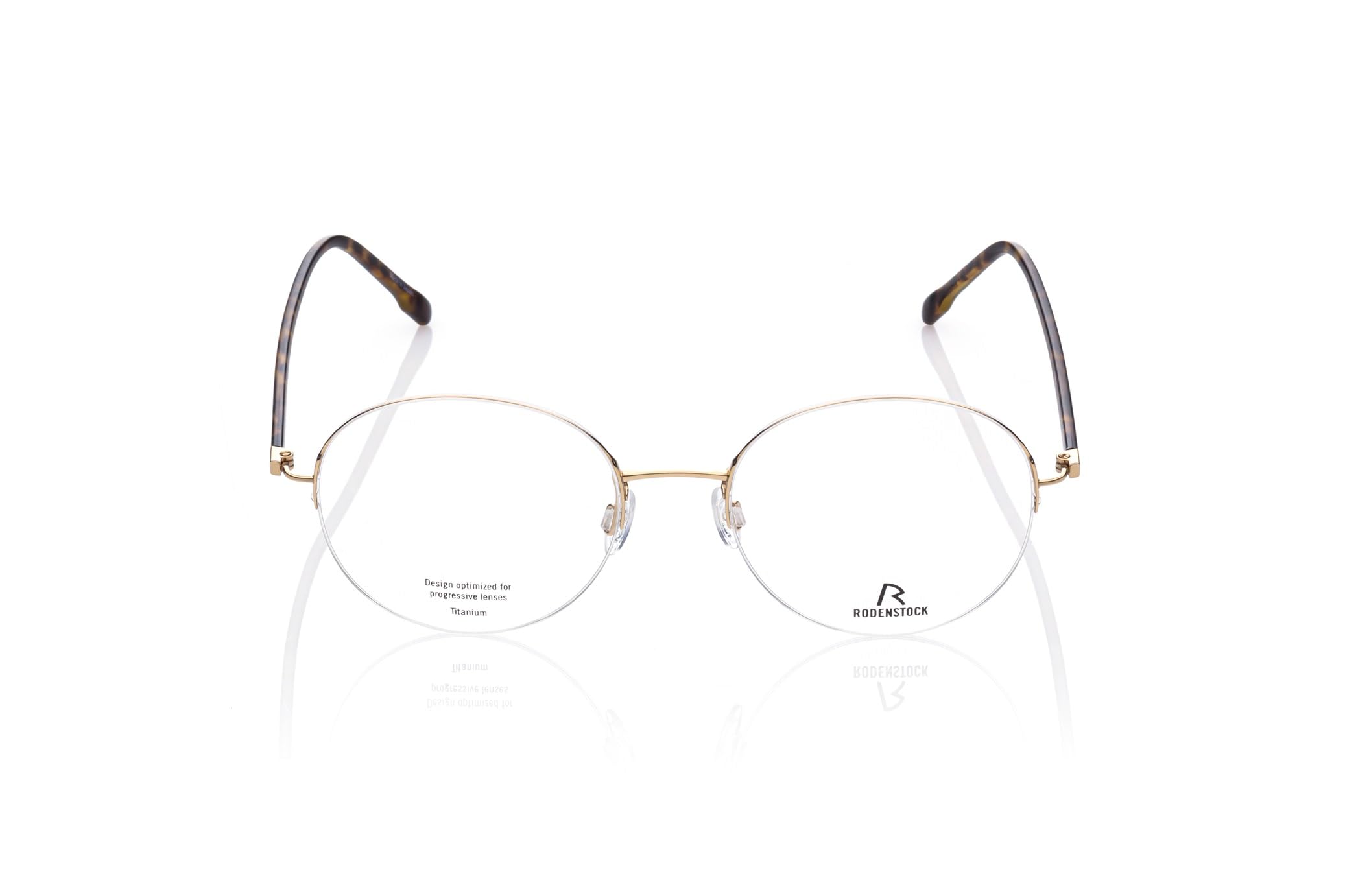 Rodenstock R7145 Rama okularów C000 gold, havana 51/19/140 UNISEX
