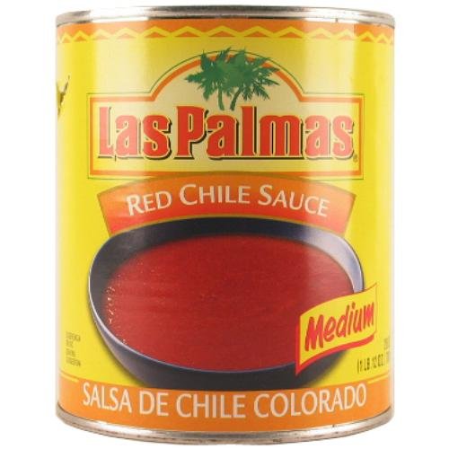 Las Palmas Red Chile Sauce Medium 28oz (pack of 12) Hot