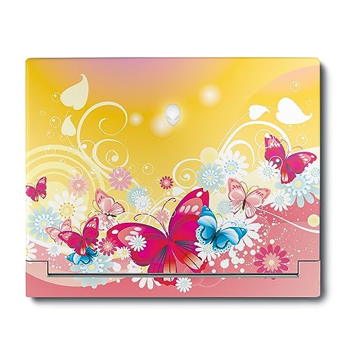 Image of MightySkins Skin Compatible with Alienware X16 R1 (2023) Full Wrap Kit - Floral Butterfly | Protective, Durable, and Unique Vinyl Decal wrap Cover | Easy to Apply & Change Styles | Made in The USA