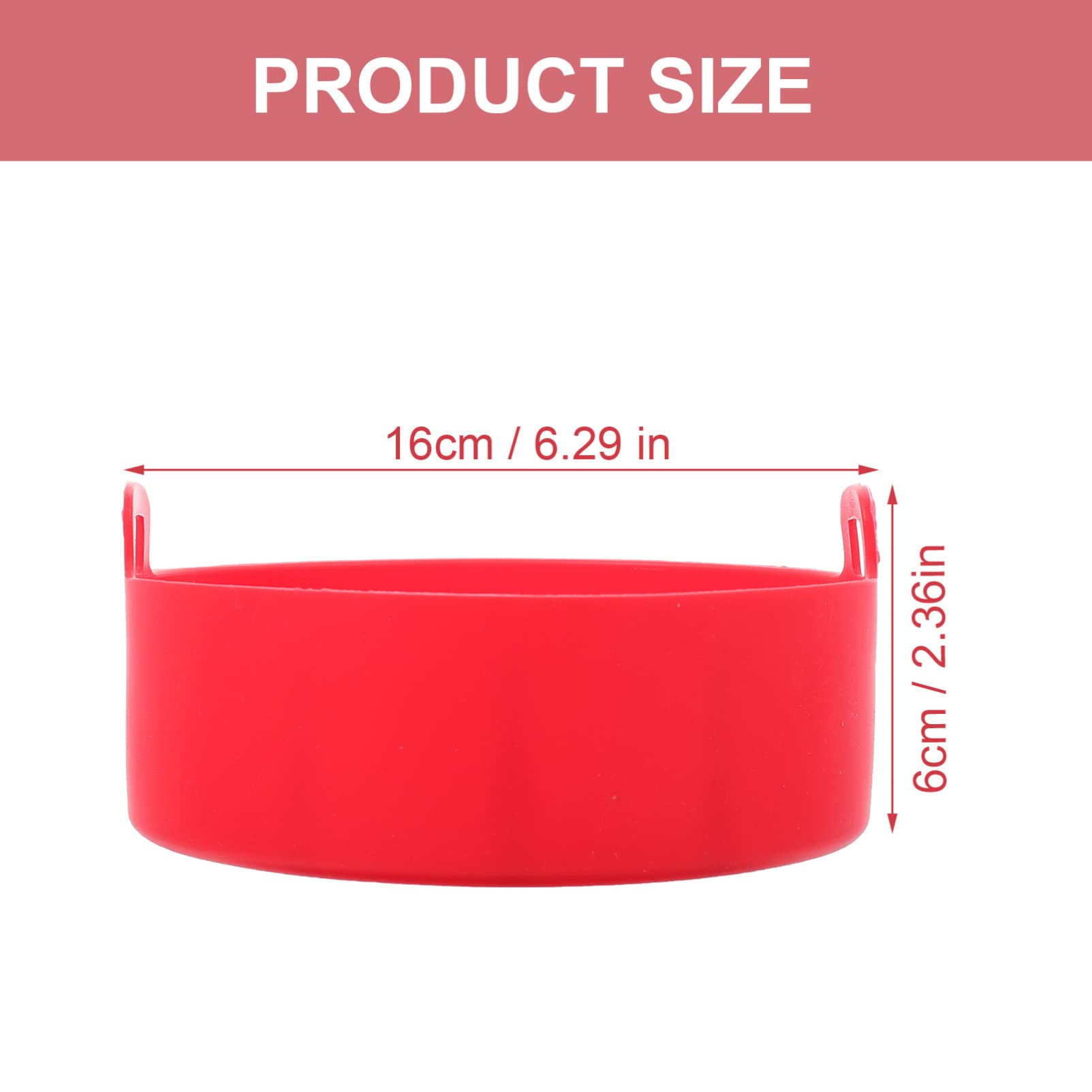 UPKOCH Almohadilla de Silicona para Freidora de Aire Bandeja Reutilizable de Silicona Alimentaria Accesorios para Cesta de Freidora de Aire para Hornear