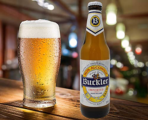 Buckler Non-Alcoholic Beer, Imported From Holland, 12 Fl Oz (12 Glass Bottles) #TOP5