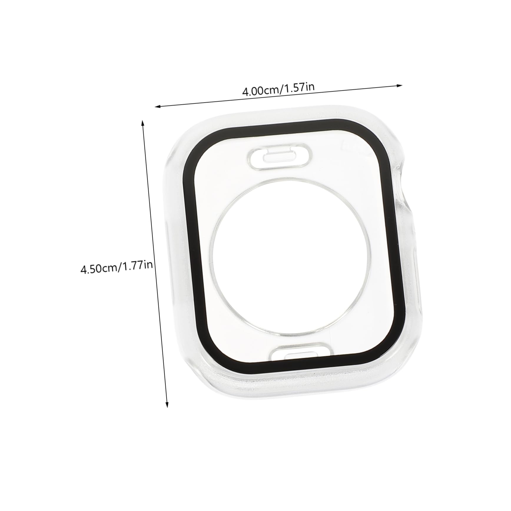 Gatuida 5pezzi Custodia Per Watch Cover Protettiva Trasparente Facile Da Installare Resistente Ai Graffi Compatibile Con Smartwatch
