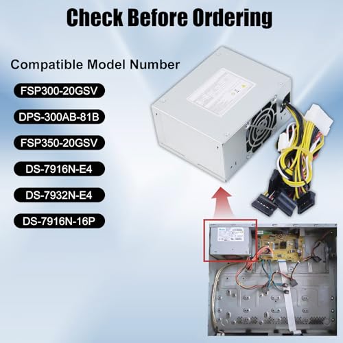 Fuente de alimentación LXun DPS-300AB-81B 350W ATX Semi-Modular miniatura 3