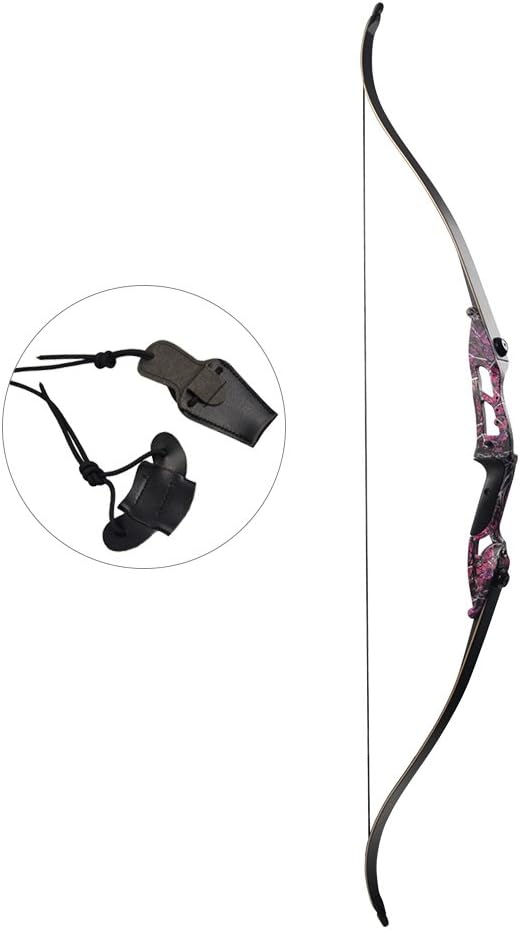 Tongtu Outdoor Archery Recurve Bow Right Hand Takedown Bow Competition Hunting Adult Practice Bow Purple