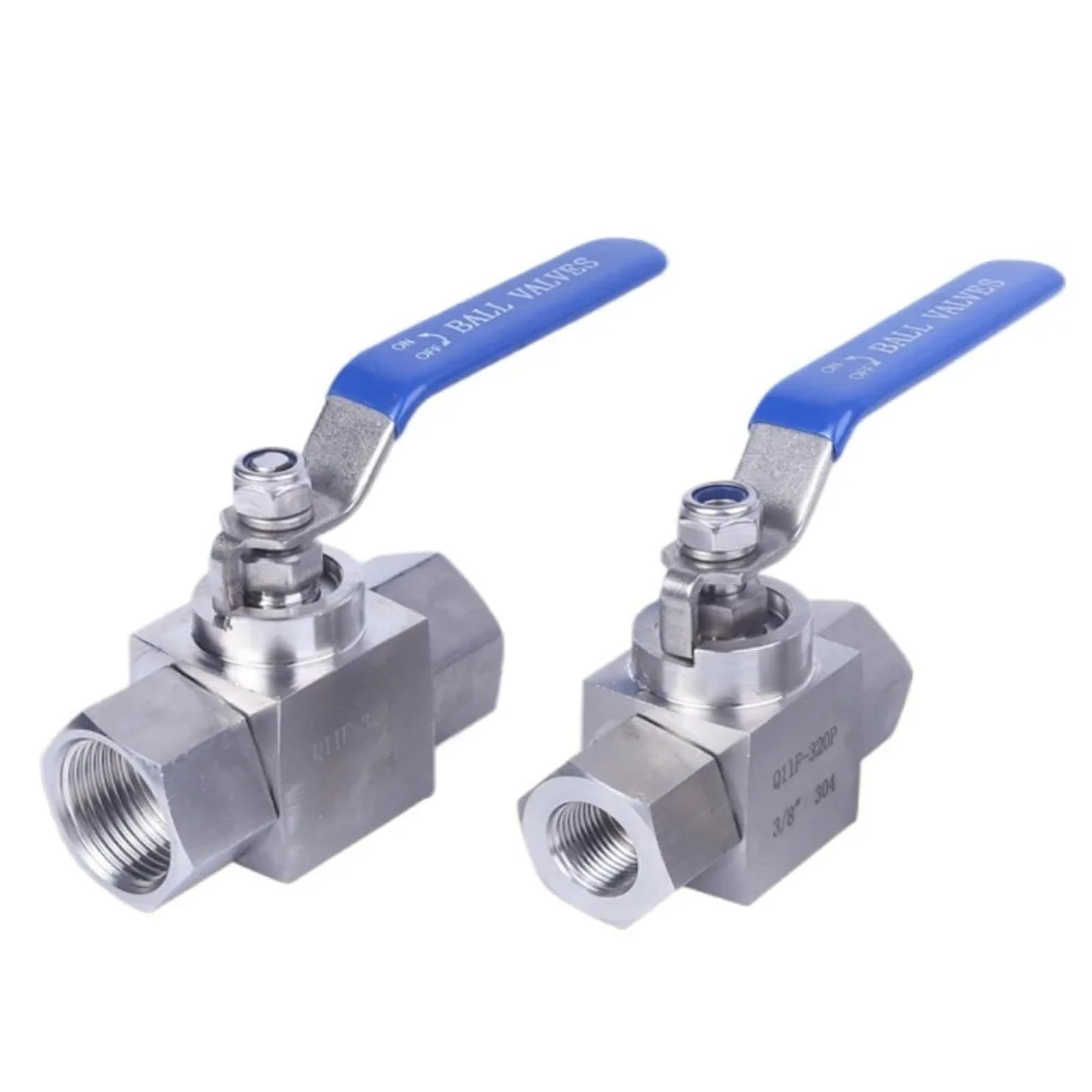 Válvula de bola NPT 1/4 hembra acero inoxidable 304 para paso de agua y gas
