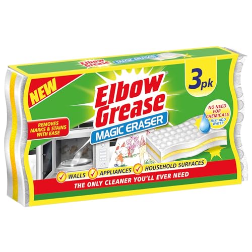 Elbow Grease Magic Eraser 3pk, 1.0 Count (HOELB016)