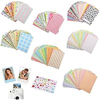 Juego de 140 pegatinas decorativas para marcos de fotos, 9 x 6