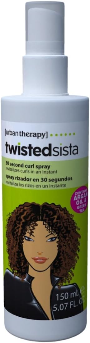 Twisted Sista 30 Second Curl Spray, 5.07 Ounce by Twisted Sista